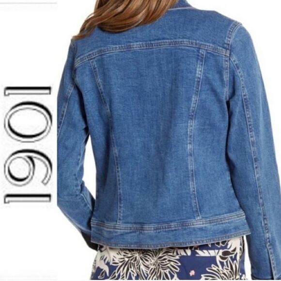 1901 button denim jacket sz XL - Picture 12 of 12